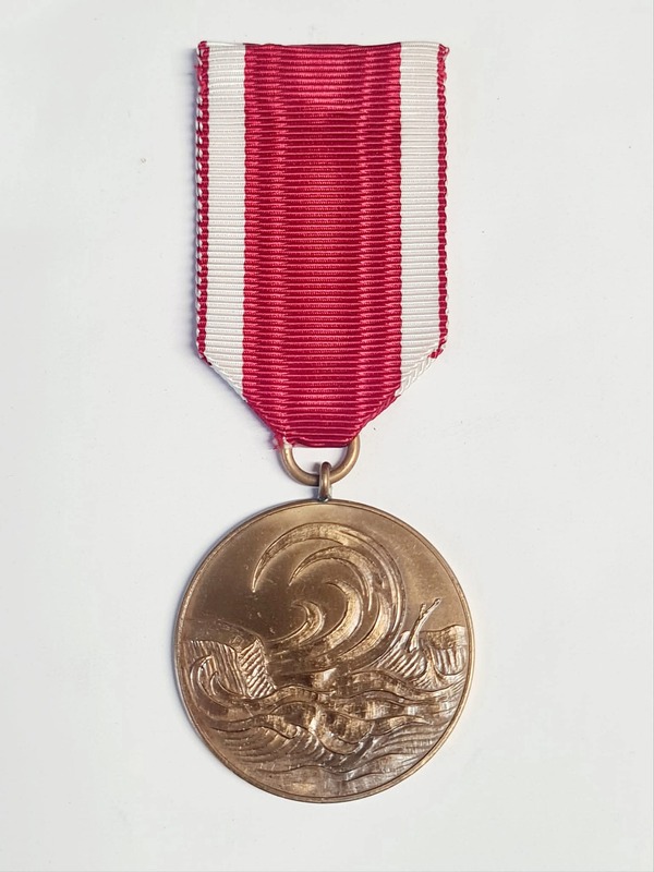 Gedenkmedaille aus Anlass der Sturmflutkatastrophe 1962